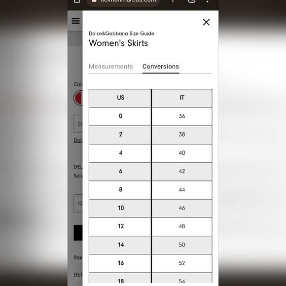 DOLCE & GABBANA RED MINI SKIRT SIZE 40 US Size 4 - Picture 14 of 15